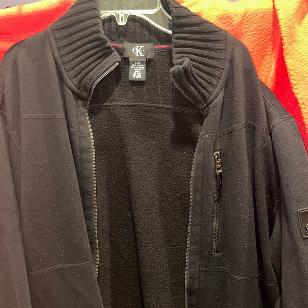 Calvin Klein black casual sweater.